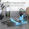 Rangement de cuisine, repose-ustensiles en Silicone, porte-cuillère résistant à la chaleur pour cuisinière, cuillères, louches, outil