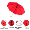 Guarda-chuvas Único Mulheres Feminino Vermelho Casamento Longo Luxo Flor Bonito Guarda-chuva Portátil Meninas Sombrilla Gear