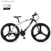 Bicicletas Ride-Ons vendidas pelo fabricante Bicicleta off-road ao ar livre 24/26 polegadas Variab Speed ​​Shock Doub Disc Brake Spoke Wheel Mountain Bicyc L240319