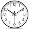 Wall Clocks Fashion Silent Clock Simple Hanging Home Living Room Punch-free Calendar