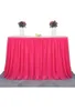 Falda de mesa 183 x 77 cm tutú tul vajilla tela boda fiesta baby shower decoración del hogar rodapié cumpleaños 1429908