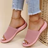 Slippers Sandals Womens Elastic Strength Summer Shoes Flat Leisure Indoor and Outdoor Skating Beach Zapatos Mujer9WZ22OQ8 H240322