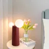 Table Lamps Nordic Modern Cute Cream Breeze Resin LED Art Lamp Bedroom Study Restaurant El Multi Color Decorative Light