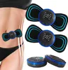 2 Mini Muscle Body Massager Host met 2 vervangbare hele pads en 19 snelheden 8 modi voor pijnverlichting voor het hele lichaam en ontspanning van arm, been, voet, schouder, taille