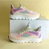 Sapatos casuais moipheng 2024 correndo para mulher super leve caminhada jogging esporte sapato respirável colorido geométrico tênis