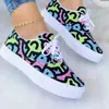 Zapatos casuales simples múltiples deportes mujeres tendencia de moda con cordones caminar al aire libre