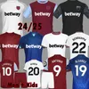 24 25 Whu Soccer Jerseys Antonio 2023 2024 L. Paqueta West Alvarez Kits Aguerd Bowen Hams Fornals Ings Football Shirts Benrahma Ward Prowse Men Kids Equipments