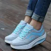 Skor kvinnor sneakers hög 2020 plattform kvinnor löpskor damer korg femme kilar tränare zapatillas deportivas mujer