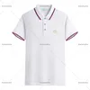 2024 Spring/Summer Design Casual Men's and Women's Versatile Polo Shirt with Polo Collar Short Sleeve Fashion Versatile