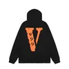 VLONE Hoodie New Cotton Lycra Fabric Men's And Women's Reflective luminous Long Sleeved Casual Classic Fashion Trend Men's Hoodie US SIZE S-XL 671