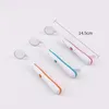 Dental Mirror With Led Light Inspect Instrument Checking Mirror Dentist Oral Super Bright Anti-fog Mouth Mirror Tooth Fashion