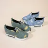 Casual Shoes Woman 2024 Sports Denim Fashion Women's Single Shoe Jean For Women Slip-On Platform Sneakers