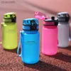 Bouteilles d'eau UZSPACE 350ML Sport bouteille d'eau pour enfant Shaker boisson Portable étanche bébé alimentation tasses écologique Tritan plastique sans BPA yq240320