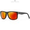 サングラスkdeam luxury design polarized men sports tridimensional 3dロゴミラーレンズブラックTR90フレームファッション女性の色合い