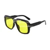 Quadratische Sonnenbrille HD-Nylongläser UV400 Anti-Strahlung Street Fashion Beach Catwalk Geeignet für alle Tragen Passende Designer-Sonnenbrillen