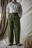 Pantalon pour hommes P37 Twill Uniforme de l'armée britannique Coupe ample Style militaire