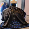 豪華な青い黒いQuinceanera Dresses Mexican Charro 2024 Embroidery Vestidos de 15 XV Anos恋人デビュタンテ15 Vestido de Para 15の誕生日パーティー