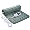 Cobertores 60/30cm almofada de aquecimento elétrico massageador terapia para corpo abdômen alívio da dor nas costas inverno aquecedor cobertor tapete térmico 2024 casa