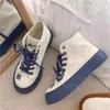 Casual Schoenen Dames Canvas Platform Sneakers Klassieke Effen Veterschoenen Outdoor Wandelschoen Gevulkaniseerd Tenis Zapatos De Mujer