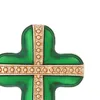 Studörhängen 2st st. Patrick's Day Decor Costume Irish Ear Studs Mardi Gras For Party Birthday Holiday Carnival