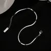 Bracelets de cheville tendance en titane et acier, unisexe, accessoires pour garçons et filles, peuvent être sous la douche, bijoux, vente en gros