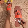 Slippers Sandals Women Flats Casual Summer Shoes 2023 New Fashion Dress Flip Flops Beach Bohemian Femme Home SlidesPWCXXJS1 H240322