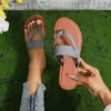 Slippers Sandals Women Flats Casual Summer Shoes 2023 New Fashion Dress Flip Flops Beach Bohemian Femme Home SlidesPWCXXJS1 H240322