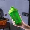 Water Bottles Sport Shaker Bottle 400ML Whey Protein Powder Mixing Fitness Gym Shaker Outdoor Portable Plastic Drink Bottle Cocina cleaver yq240320