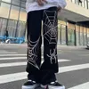Мужские джинсы Y2k Hip Hop Streets Harajuku Джинсы JNCO с вышивкой Высококачественные мешковатые джинсы с высокой талией Женские свободные широкие джинсы Зимние брюки01 273 781 151