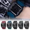 Wristwatches Multi-functional Outdoor Watch Swimming Watch LED Digital Countdown Timer Original Mens Watch With Waterproof Casing 24319