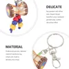 Chaveiros cintura tambor chave carro saco anel mochila pingente mochila pendurado bagagem carteiras decorativas para homens