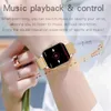 Wristwatches Customize the watch face Smart watch Women Bluetooth Call 2024 New Smart Watch Men For Huawei Android IOS Phone Watches 24319