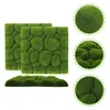 Dekoratif Çiçekler 3 PCS Simüle Moss Foam Sahte Bitki Sahte Yeşil Dekor Flowerpot Çim Duvar Yapay Bitkiler