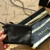 Womens Calfskin Classic 22 Mini Stripe Shopping axelpåsar Oilevax Läder med myntplånbok Purse GHW Crossbody axelhandväskor Tvåfärgad pandaficka 19x18cm