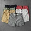 Men's Shorts Summer mens shorts cotton goods T-shirt American sports shorts casual gym shorts durable outdoor basketball shorts 2024 Y240320