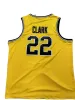 2024 Iowa Hawkeyes Basketball Jersey Custom 22 Caitlin Clark Luka Garza Joe Wieskamp CJ Fredrick Bohannon Connor Mccaffery Ulis