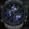 NAVIFORCE Fashion Brand Sport Watch for Men Chronograph Quartz Wristwatch Military Waterproof Steel Band Clock