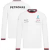 قمصان الرجال الجديدة Petronas Motorsport F1 T-Shirt Team Summer Black White White Quick-Dry-Dryable Jersey anti-uv لا تتلاشى R24