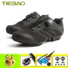 Footwear TIEBAO Mountain Bike Shoes SPD Pedals Breathable Selflocking Outdoor Men Women Ultralight Mtb Riding Bicycle Cycling Sneakers