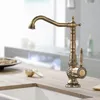 Bathroom Sink Faucets Antique Brass Basin Carved Faucet Europe Style Para Tap 360 Rotation Single Handle Mixer