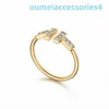 2024 Designer Luxury Brand Jewelry Band Rings Ring Engagement Rings for Women Rose Gold Silver Cross Diamond Ring Fashion Jewelrys Size 5-9 Lady Girls Party Gift