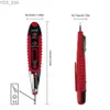 Mètres de courant Crayon de test multinumérique DC 12-250V Testeur Tournevis électrique Affichage LCD Détecteur de tension Stylo de test Outils d'électricien 240320