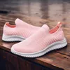 Casual Shoes Women Flat Slip On Pink Lightweight Sneakers Summer Chaussures Femme Basket Flats Zapatillas Mujer