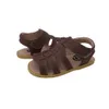 Tipset 2024 Summer Children Barefoot Shoes Boys Sport andningsbara spädbarn Sandaler Mjuka botten Non-Slip Casual Kids 240314