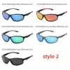 Lunettes de soleil de sport pour hommes et femmes, design de marque, grand cadre, mode voyage, conduite, lunettes de soleil Uv400 carrées, vente en gros