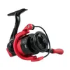 ギャップデザインなしのMrreel Intense Red Spinning釣りリール131ボールベアリングキャスト用のメタルヘッド240312