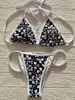 Bikinis feminino Bur Bur Sexy Clear Strap Shape Swimsuits Designers Senhoras Menas de banho Moda Roupos de praia Roupas de verão