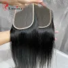 Closures Straight 13x4 Lace Frontal Brazilian 100% Human Hair Remy 4x4/5x5 Transparent Lace Closure Soft Lace Frontal Only 824inches