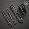 GCTAC RAILSCALES ANCHOR RS XOS-H MLOK KEY Metal CNC Conjunto de blocos de mão decorativos