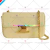 High-End Brand Single Shoulder Crossbody Bag Women's Handbag Purse Fashion Design Chain Baguette Bag Ny Leather Portable Small Square Bag Satchel 264 265 318